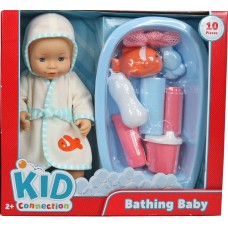 Kid Connection Bathin' Baby Playset -White/Blue   563078468